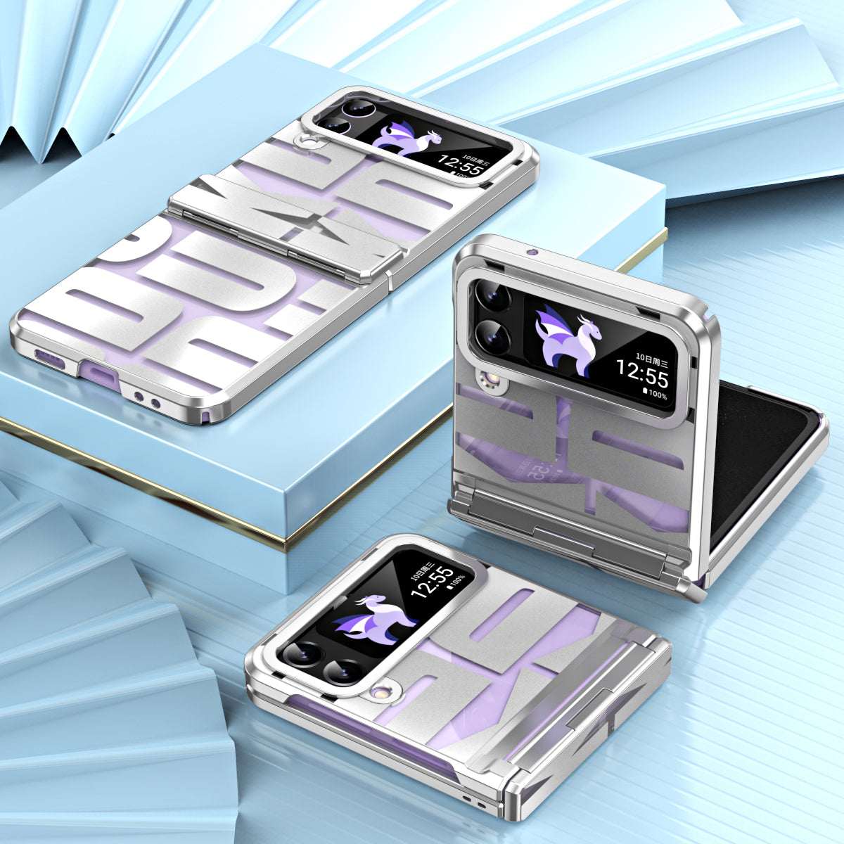 For Samsung Galaxy Z Flip4 5G Electroplated Hard PC Case Hinde Protection Phone Cover For Samsung Galaxy Z Flip4 5G Electroplated Hard PC Case Hinde Protection Phone Cover